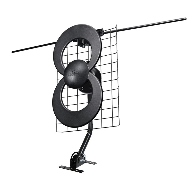 Antennas Direct ClearStream 2V Indoor Outdoor TV Antenna UHF VHF Multi-Directional, 60+ Mile Range, 4K 8K UHD, NEXTGEN TV â€“ w/Reflector, 20-inch Mast - Image 4